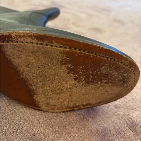 A.P.C. Black Heeled Leather Boots - Picture 12 of 14